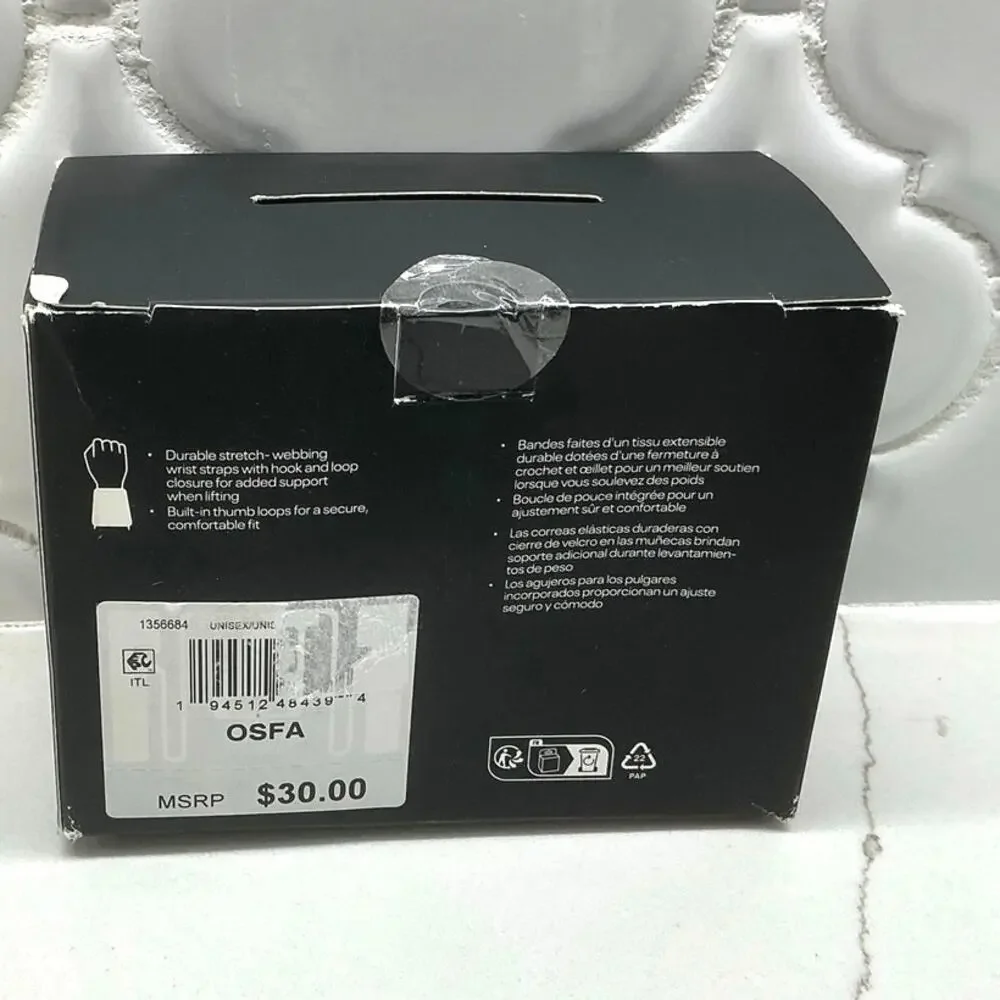 Under Armour UA Project Rock Wrist Wraps Weightlifting Straps - Brand New Sealed